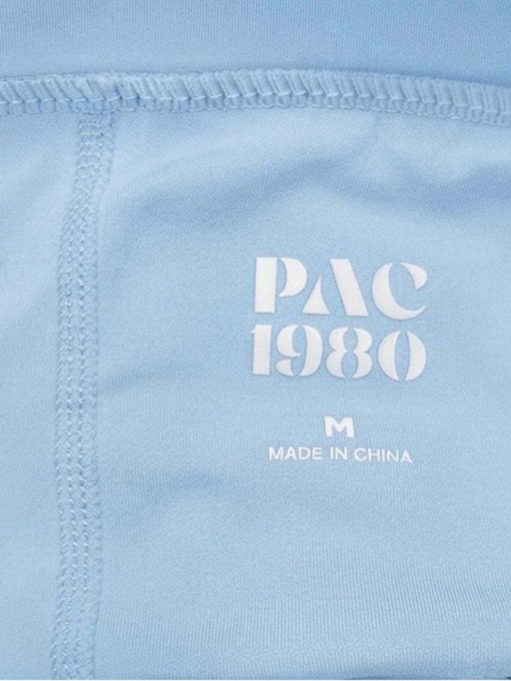 PacSun PAC 1980 Light Blue Active Tennis Skirt Skort Size M Medium - Picture 3 of 3